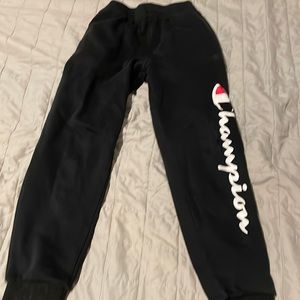 Black champion pants